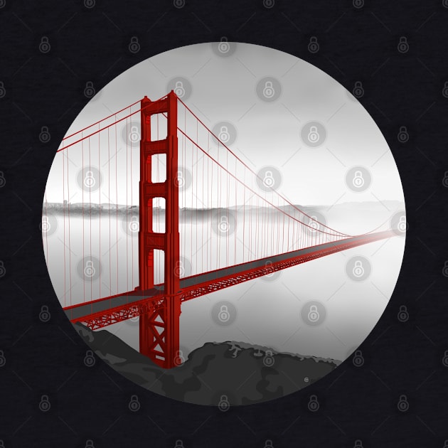 Golden Gate Bridge by VectorInk